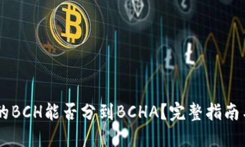 在钱包里的BCH能否分到BCHA？完整指南与FAQ解答